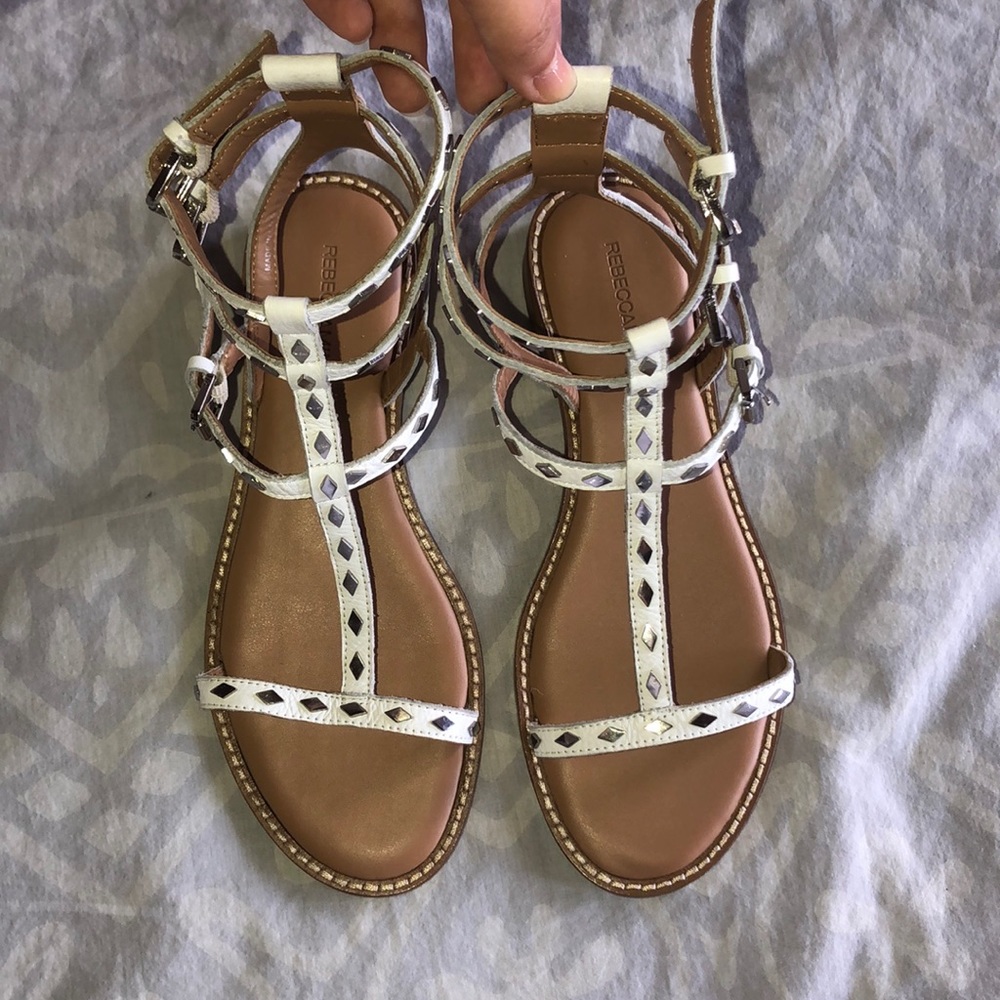 REBECCA MINKOFF studded sandals